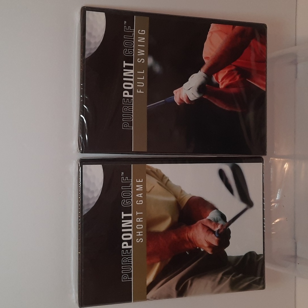 PurePoint Golf System Instructional Two DVD Set, Full Swing and Short Game